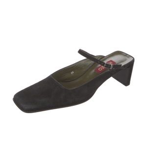 Kenzo Suède Mary Jane Mules